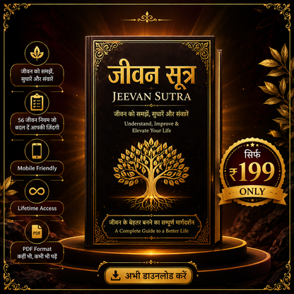 जीवन सूत्र - असली आयुर्वेद का ज्ञान